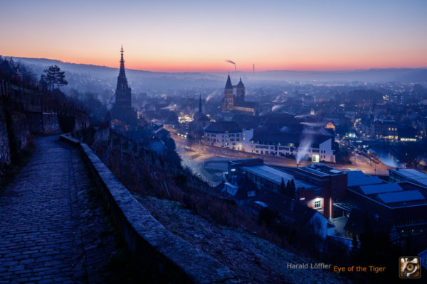 Graufilter in der Morgendämmerung
